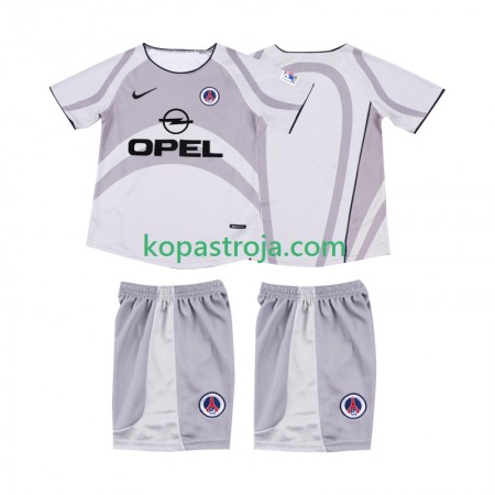 Billiga Fotbollströjor AC Milan 2001 Retro Barn Borta tröja 2002 Kortärmad